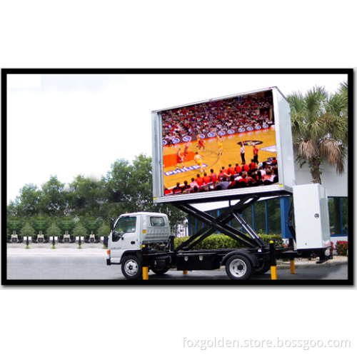Waterproof P16 Full Color LED Display of Car